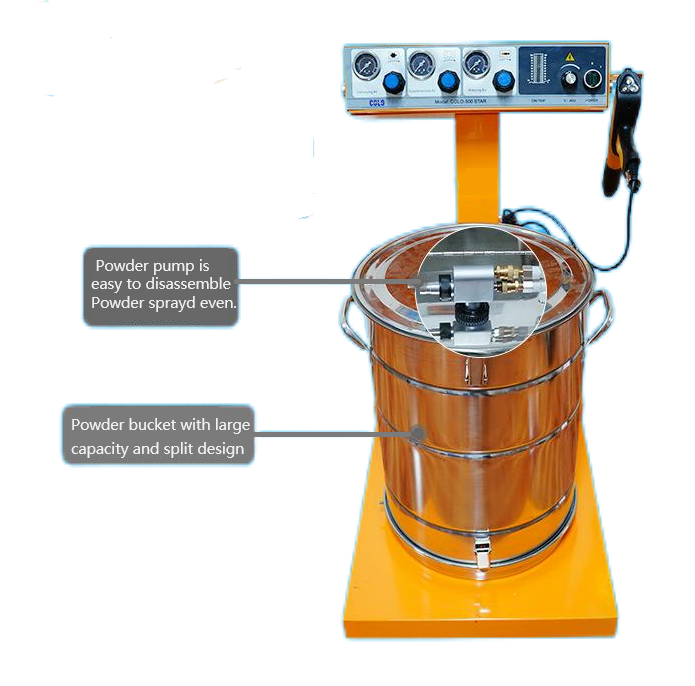 COT-SL-VA Powder Spray Gun 
